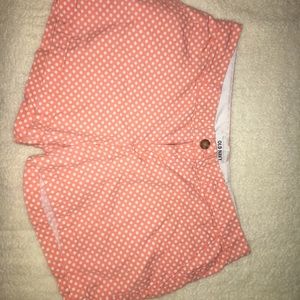 Pink Polka-Dot Shorts